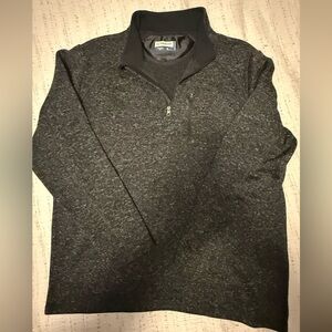 Magellan Outdoors Quarter Zip Pullover Men’s XL Classic Fit Charcoal